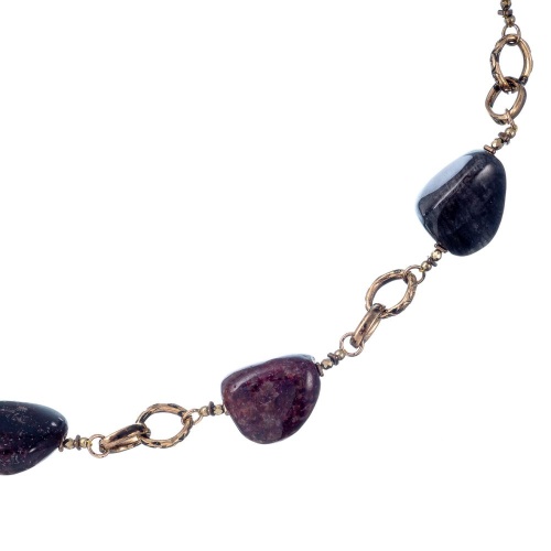 Колье Lanzerotti, Elisir, с турмалином и гематитом, LZ-25.10-310 коричневый фото 2