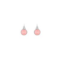 Серьги VIDDA, Lily, полукольца с кристаллом Swarovski, VD25.1-02088 розовый