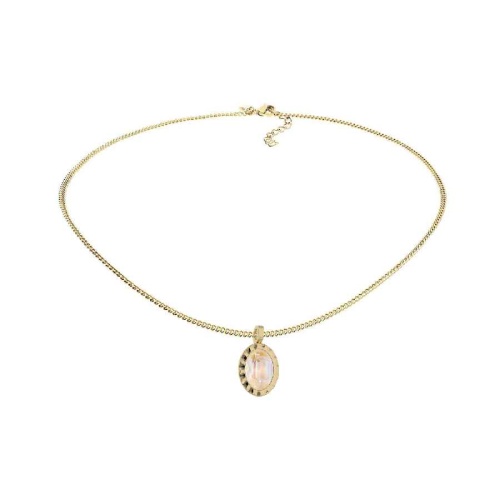 Колье Qudo TIVOLA UNICA big (G/P) Ivory cream delite 3cm, 420702