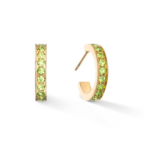 Серьги Coeur de Lion Green-Gold, 0127/21-0516