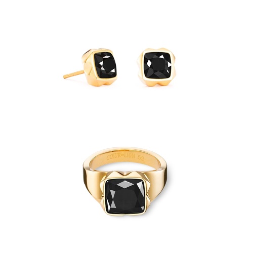 Кольцо Coeur de Lion Black-Gold, 1200/40-1316 60 фото 5