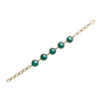 Классический браслет Pearl Green Agate C1362.17 G/G