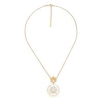 Колье Franck Herval, Fiona, с перламутром и кристаллами Swarovski, FH26.2-15-64720 белый
