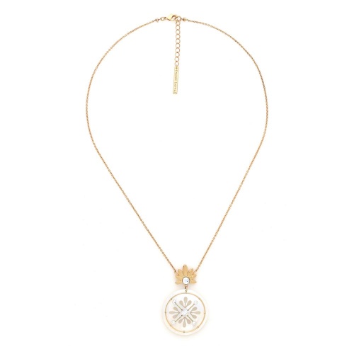 Колье Franck Herval, Fiona, с перламутром и кристаллами Swarovski, FH26.2-15-64720 белый