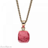Кулон Qudo Firenze padparadscha 400097 R/G
