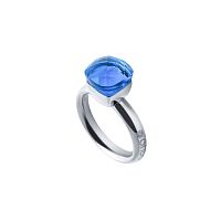 Кольцо Qudo Firenze Light Sapphire 18.5 мм 611007 BL/S