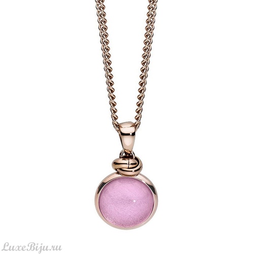 Колье Qudo Caneva Big light pink 216502 R/RG