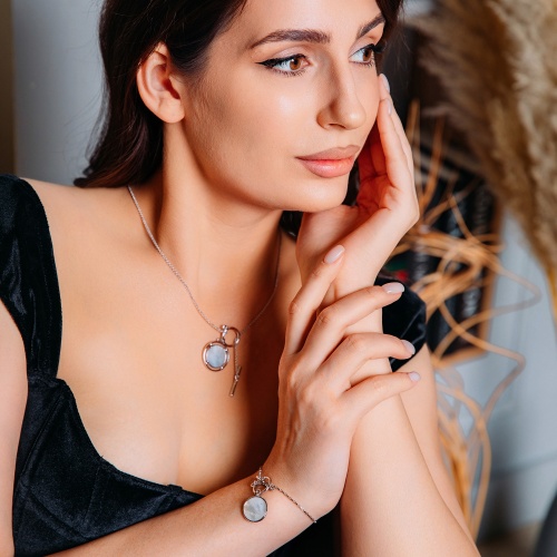 Браслет Fiore Luna MOP, C2010NM-B03.2 BW/S фото 2