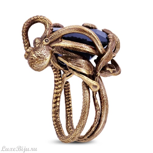 Кольцо Fiore di Firenze AN2032 BLU фото 2