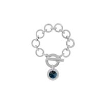 Браслет VIDDA, Sweet, с кристаллом Swarovski, VD24.1-01854 синий, 17