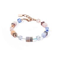 Браслет Coeur de Lion Light blue-Beige, 4905/30-0738