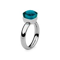 Кольцо Qudo FIRENZE 17.2 (S) Blue Zircon, 107000/40-4601 17.2