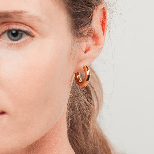 Серьги Fiore Luna 21, AWE2894-G-5-21mm фото 2