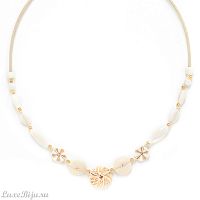 Колье Nature Bijoux, Ivory, кость,говлит,перламутр жемчужный, NB22.1-15-42102 белый