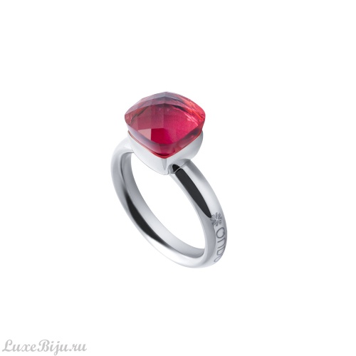 Кольцо Qudo Firenze light fuchsia 18.5 мм 611754 R/S