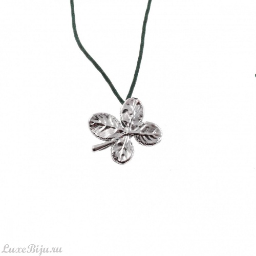 Колье Ester Bijoux Четырёхлистник LF13A-S BW