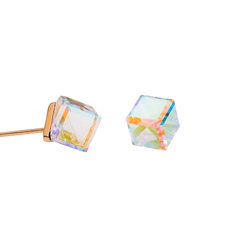 Пусеты Fiore Luna Crystal AB, SWE1127/2 CAB RG фото 2