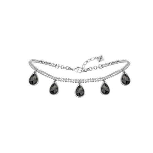 Колье VIDDA, Drop, с кристаллами Swarovski, VD23.2-01748 оливковый, 50см