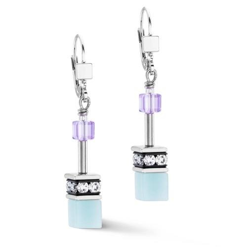 Серьги Coeur de Lion Aqua-Lilac, 2838/20-2026 фото 3