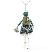 Подвеска Miamelie, кукла Эван, MiA-2604-CL8892 серебристый