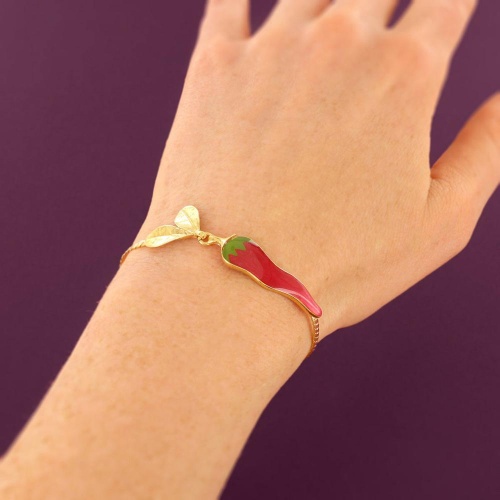 Браслет TARATATA, Paprika, с цветной смолой, TT-H25-12318-203 красный фото 3