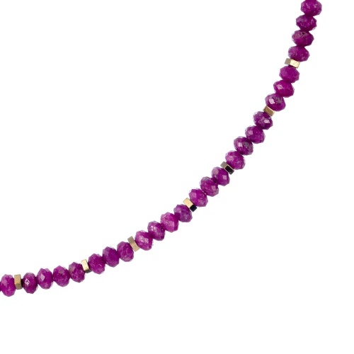 Колье Lanzerotti, Elisir, с рубином и гематитом, LZ-25.10-303 розовый фото 2