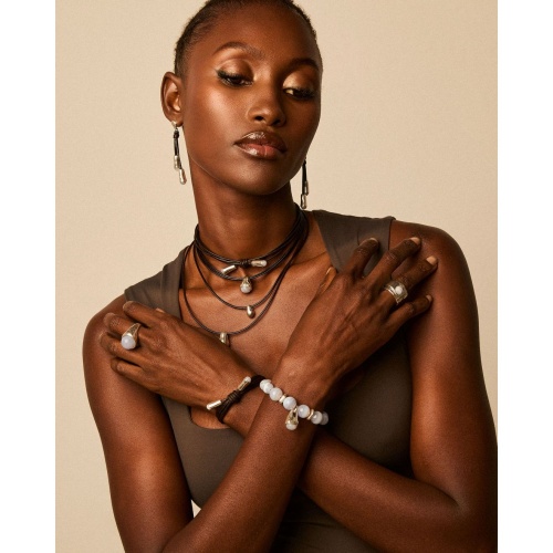 Кольцо VIDDA, Hera, с агатом, VD25.1-02141208 черный, 17 фото 2