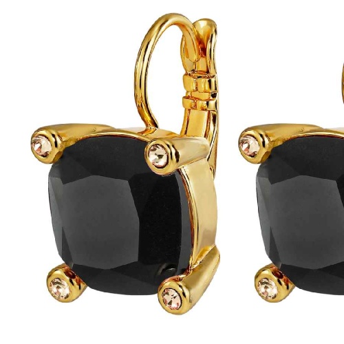 Серьги Dyrberg Kern TANA SG BLACK, 450114 фото 2