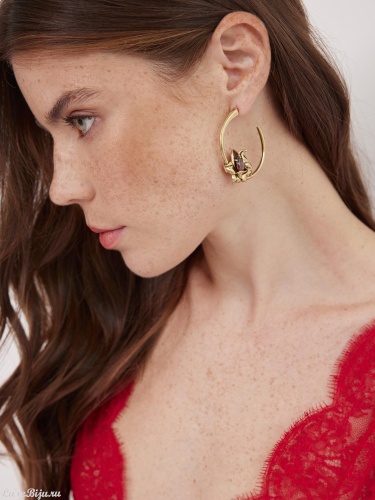 Серьги Fiore di Firenze OR9312 RUB RING фото 2