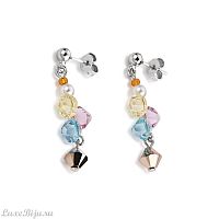 Серьги Coeur de Lion Multicolour Pastel 4872/21-1522