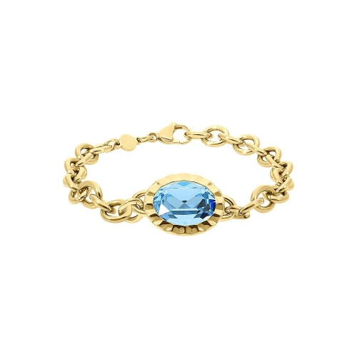 Браслет Qudo TIVOLA UNICA big (G/P) Aquamarine, 189528 фото 3