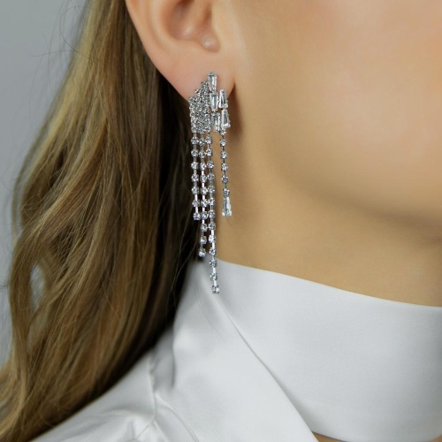 Серьги Moon Paris, Bohemia, с кристаллами, MB-26.01-011 хрустальный фото 2