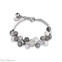 Браслет Coeur de Lion Grey-White 4845/30-1214