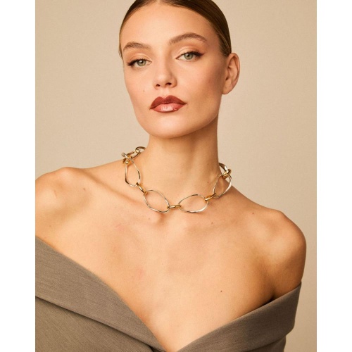 Колье VIDDA, Shadow, со звеньями неправильной формы, VD25.2-02099 серебристый фото 2