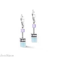 Серьги Coeur de Lion Aqua-Lilac, 2838/20-2026