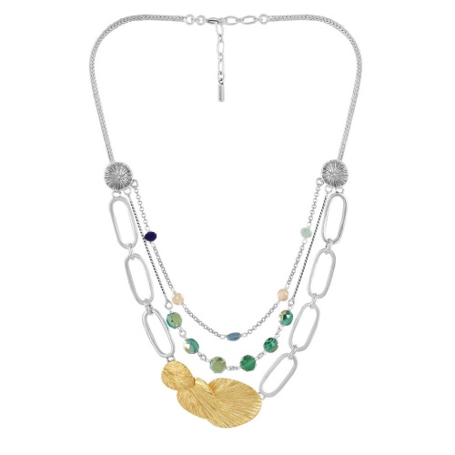 Колье TARATATA, Divine, со стеклянными бусинами, TT-W22-15105-204 золотистый фото 4