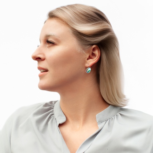 Серьги Fiore Luna Paradise Shine, A1903.24 BL/S фото 4