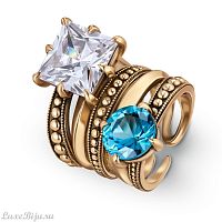 Кольцо Fiore di Firenze AN0588-0433 CERCHIO ACQUAMARINA