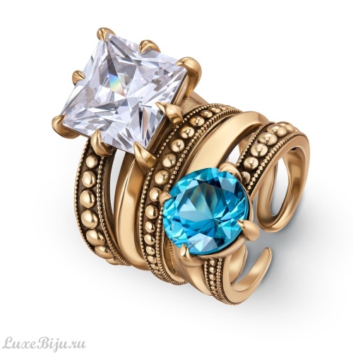 Кольцо Fiore di Firenze AN0588-0433 CERCHIO ACQUAMARINA