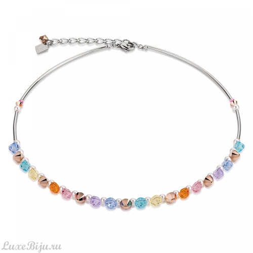 Колье Coeur de Lion Multicolour Pastel 4872/10-1522