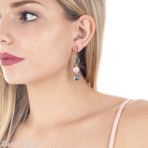 Серьги Boccadamo XOR408RS BL/R/RG фото 2