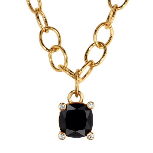 Колье Dyrberg Kern RAMINA SG BLACK, 450121 фото 4