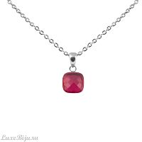 Колье Qudo Firenze light fuchsia 400303.1 R/S