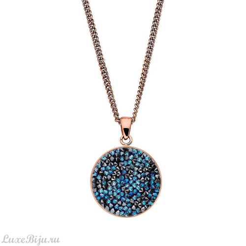 Колье Qudo Tirano Bermuda blue 404005.1 BL/RG