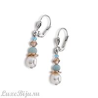 Серьги Coeur de Lion Turquoise, *4863/20-0600