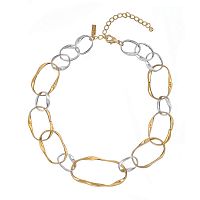 Колье Dansk Copenhagen, Elysian, двухцветный металл, DNSK25.2-9C2507005 золотистый