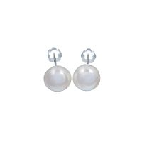 Пусеты Moon Paris, с жемчугом, Mo-Y24.11-075 белый