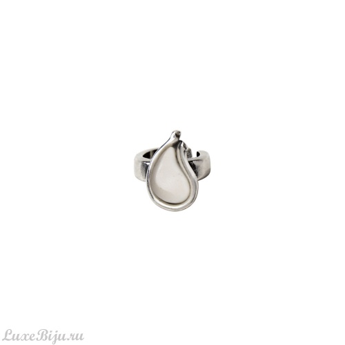 Кольцо Tra-la-ra, Infinity, разъемное, со вставкой из смолы, TLR23-231P302 белый