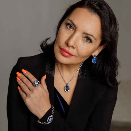 Колье Qudo TIVOLA UNICA big (S/P) Montana 3cm, 420506 фото 2