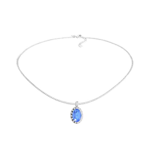 Колье Qudo TIVOLA UNICA big (S/P) Royal blue delite 3cm, 420683